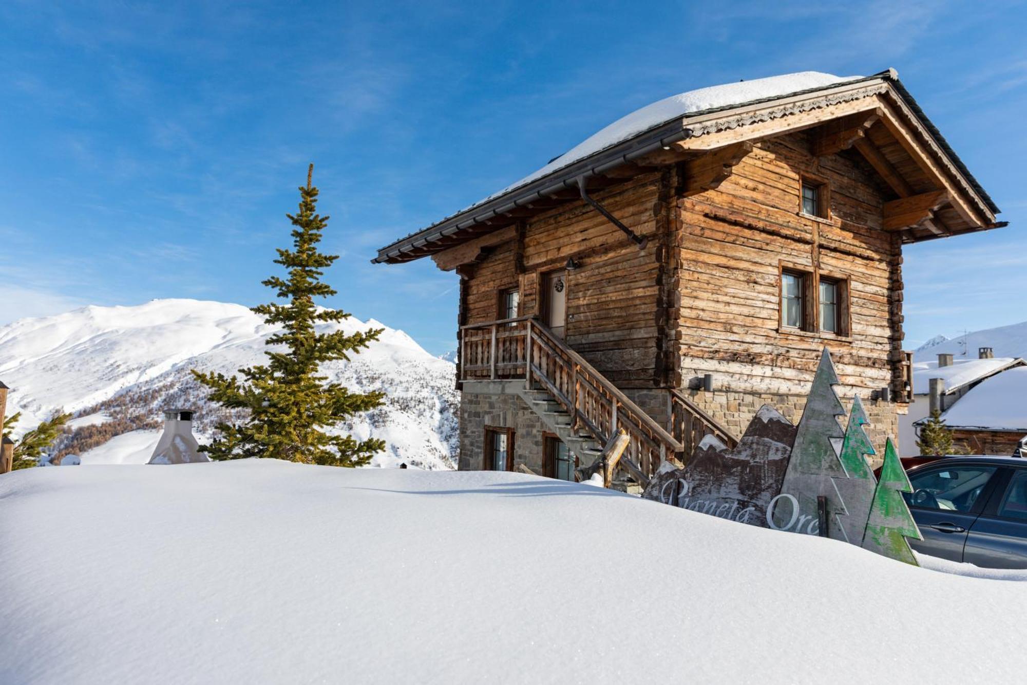 Ferienwohnung Pianeta Oro Avamposto Meteo Livigno Exterior foto